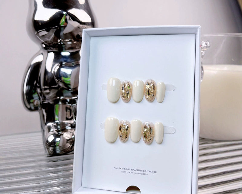 Gilded Cream Set