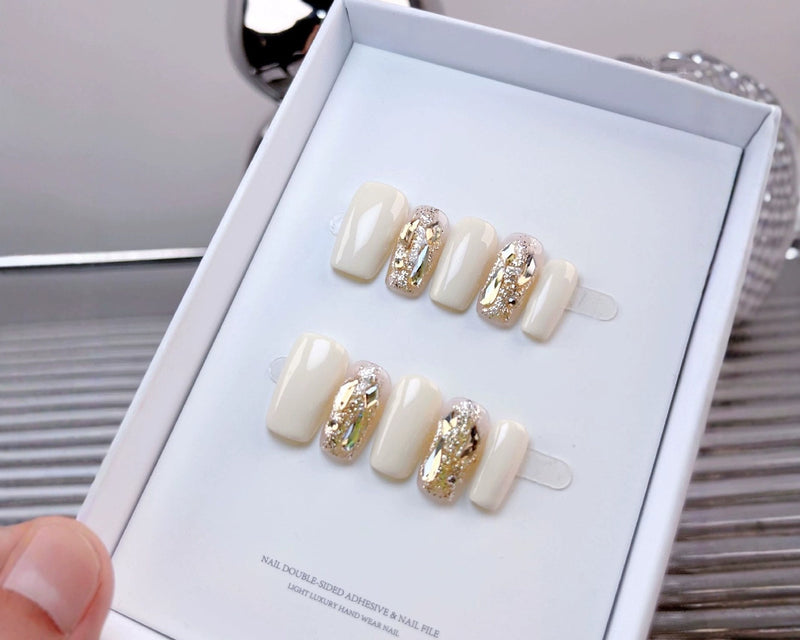 Gilded Cream Set
