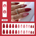 W369 frosted red Ling glue
