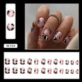 W384 pink leopard glue