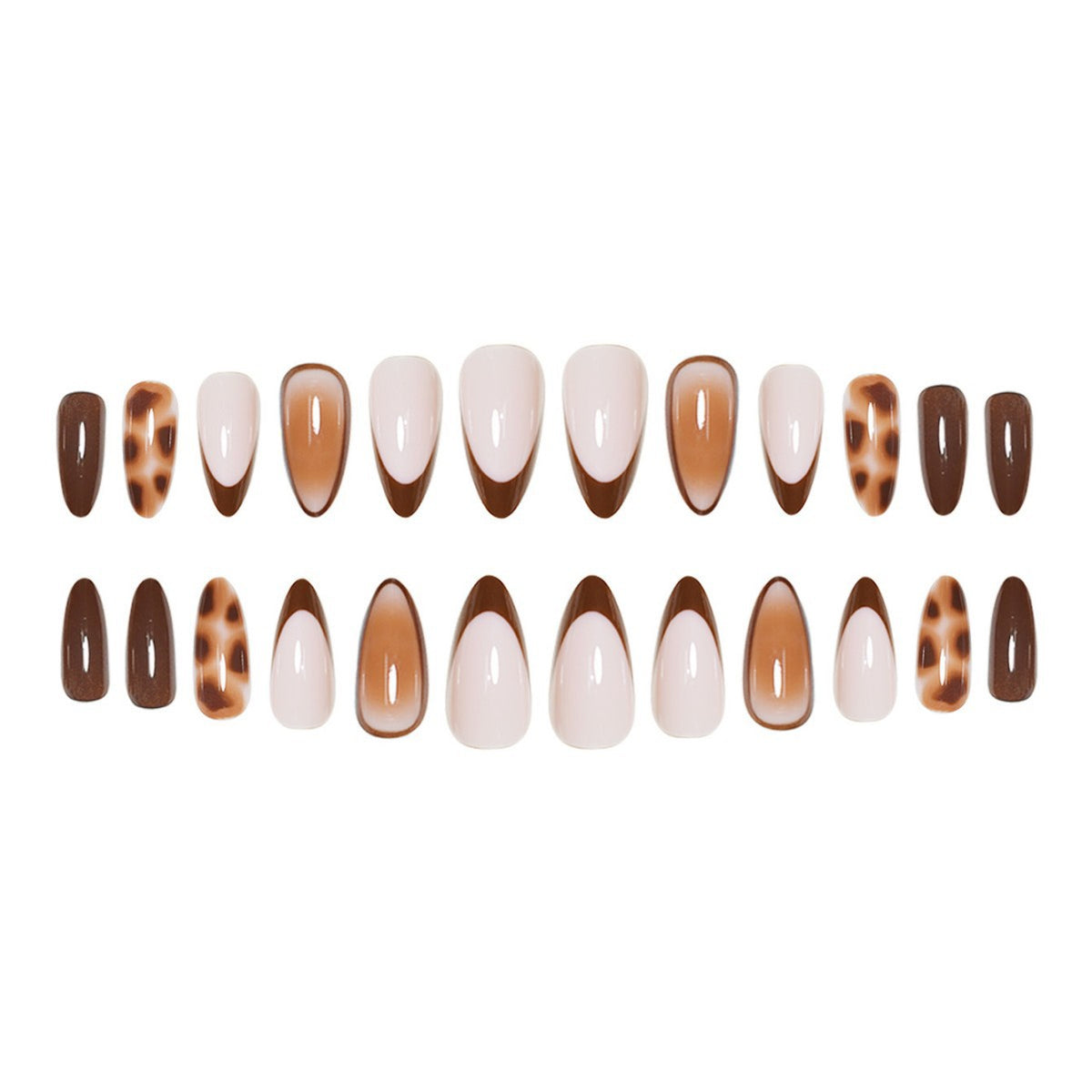 Wearing leopard-print nails enhances skin brightness.