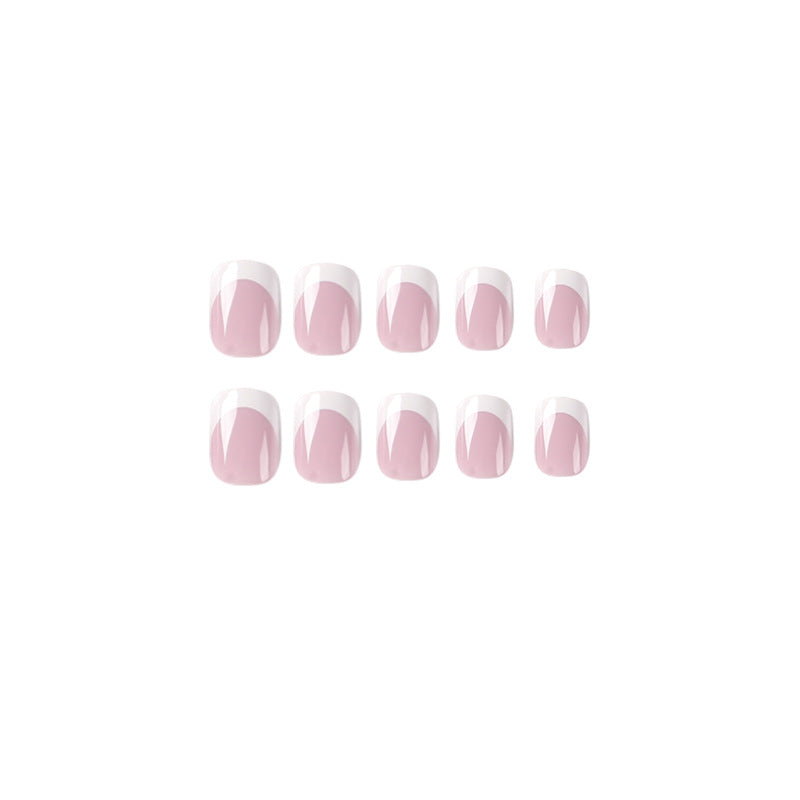 French White Edge Nail Patches