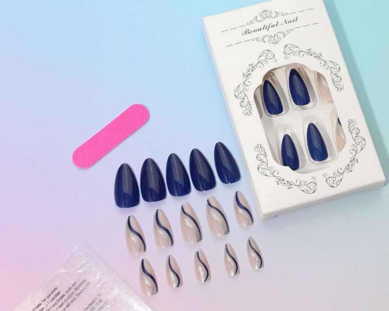 Navy Ribbon Set