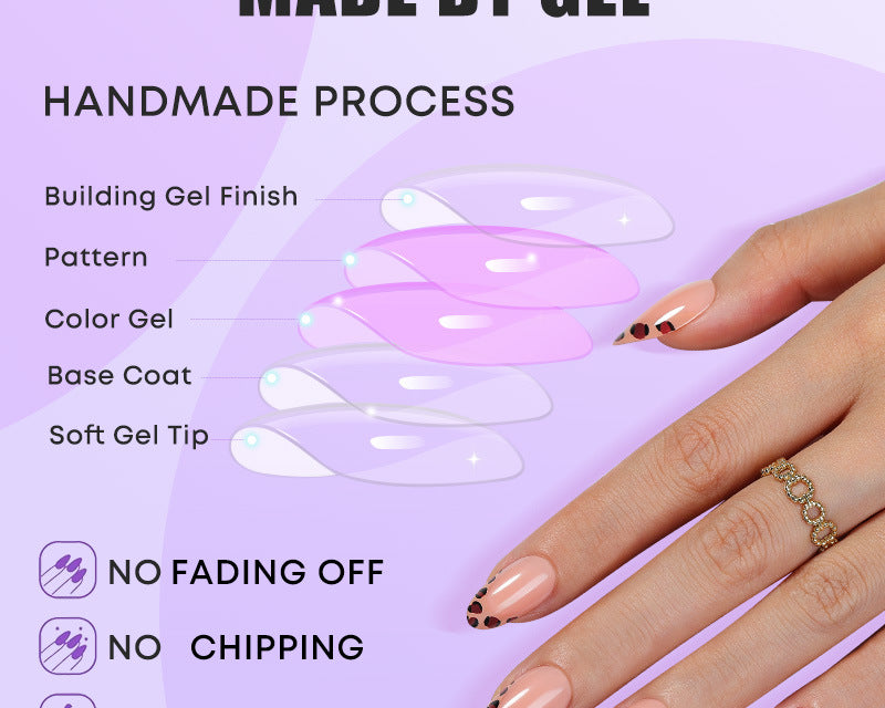 Premium French Manicure Press-On Nails
