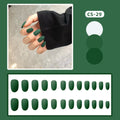 No. 29 Round Green Frosted