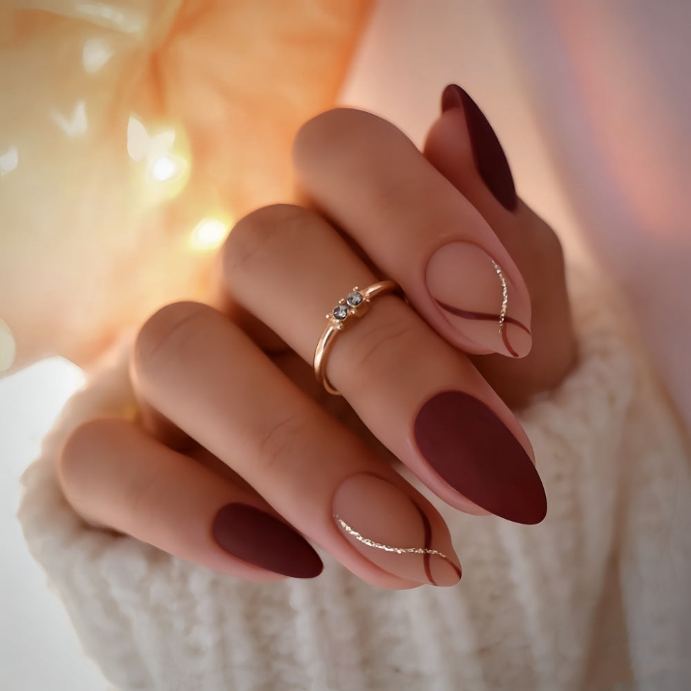 Mauve Line Set